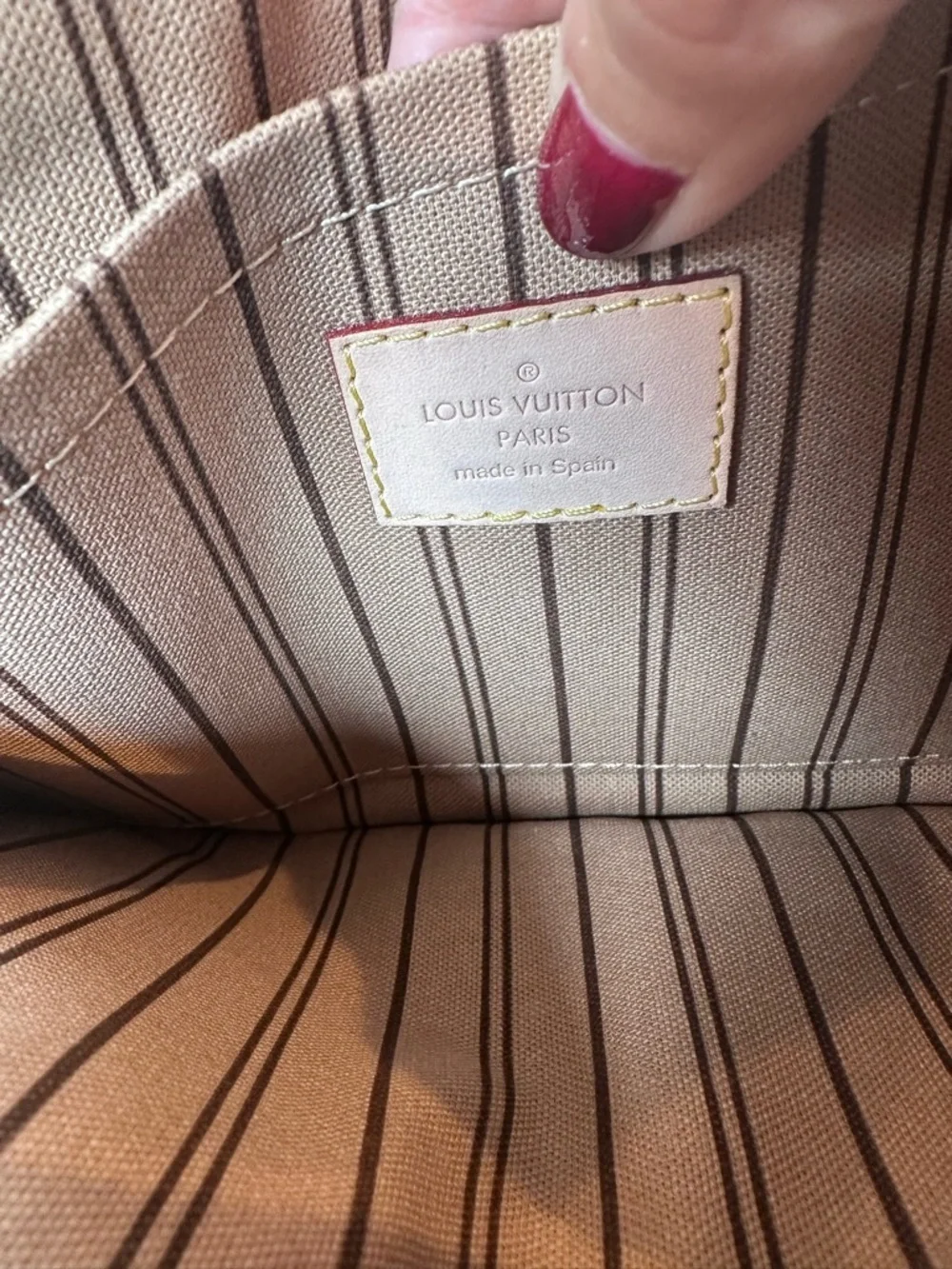 Louis Vuitton MM Neverfull Pochette